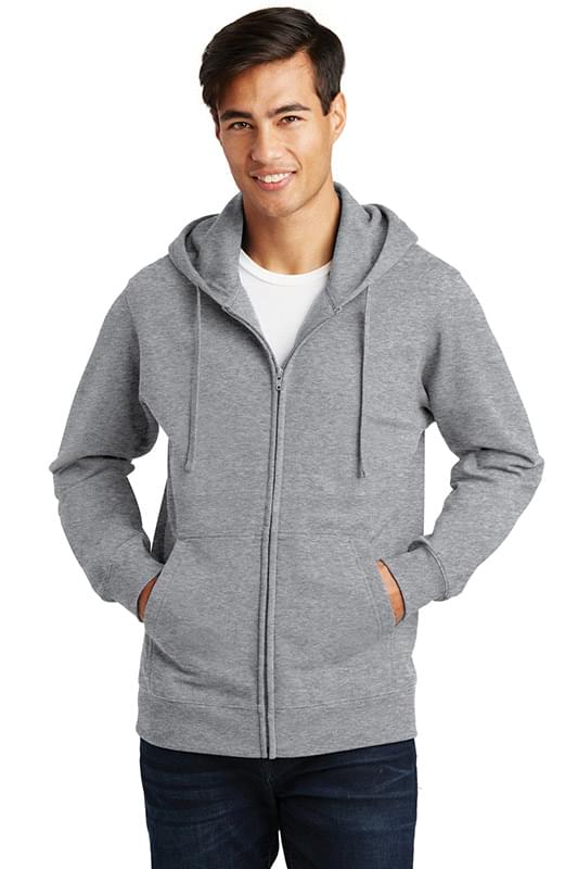 Port & Company® Fan Favorite Fleece Full-Zip Hoodie Sweatshirt