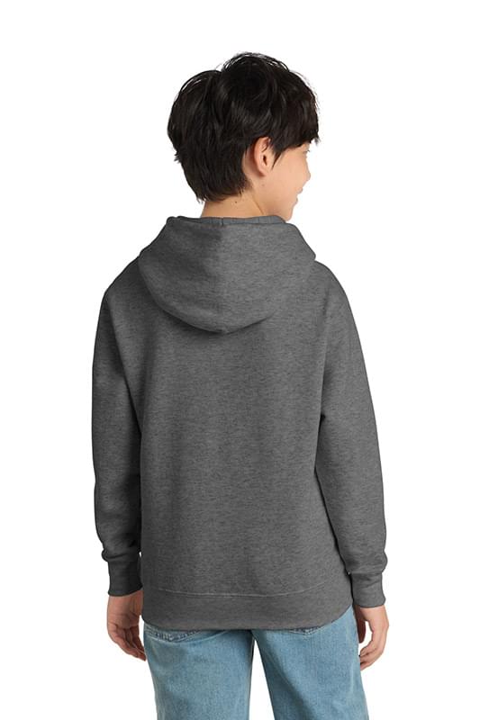Port & Co &#153;  Youth Core Fleece Pullover Hooded Sweatshirt.  PC90YH