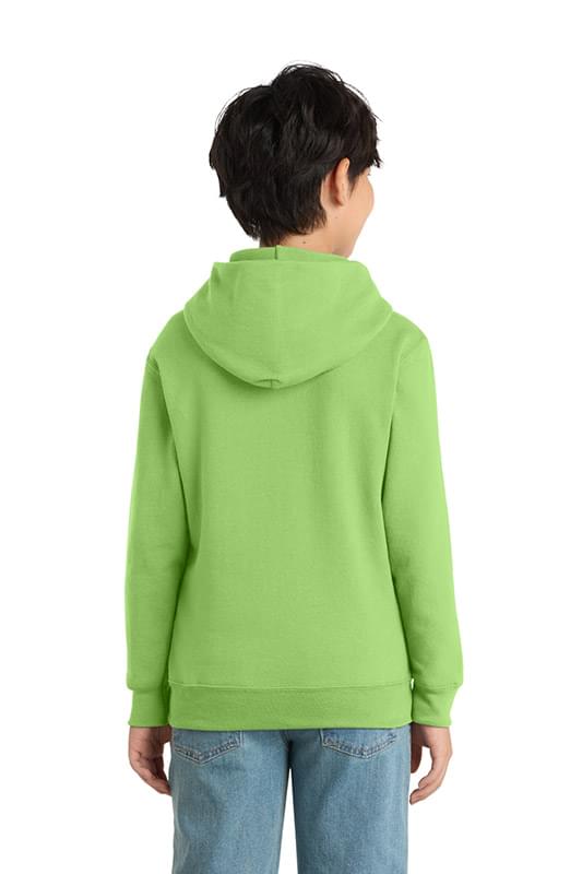 Port & Co ™  Youth Core Fleece Pullover Hooded Sweatshirt.  PC90YH Port & Co ™  Youth Core Fleece Pullover Hooded Sweatshirt.  PC90YH