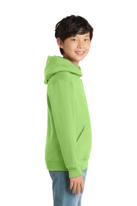 Port & Co ™  Youth Core Fleece Pullover Hooded Sweatshirt.  PC90YH Port & Co ™  Youth Core Fleece Pullover Hooded Sweatshirt.  PC90YH