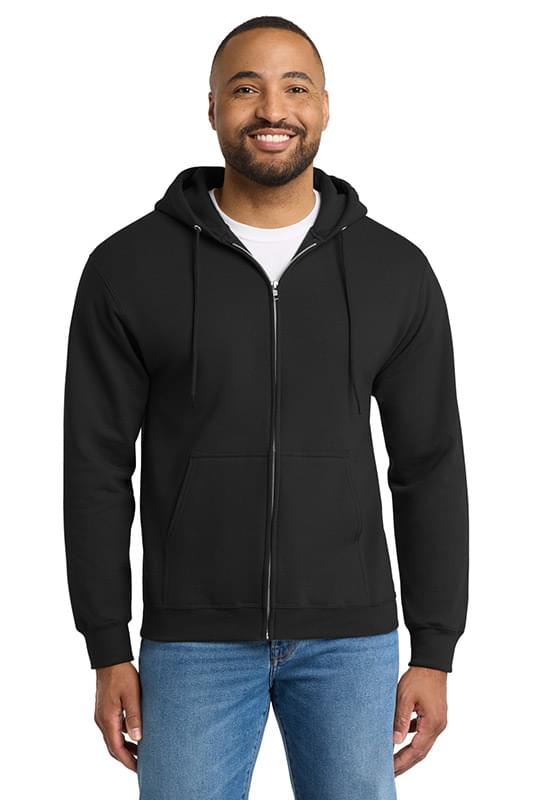 Port & Co &#153;  Tall Essential Fleece Full-Zip Hooded Sweatshirt. PC90ZHT