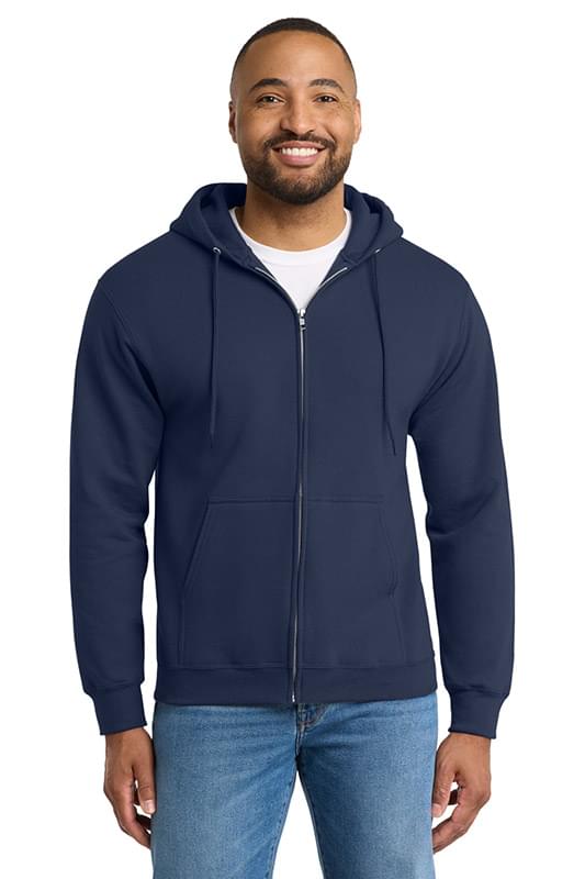 Port & Co &#153;  Tall Essential Fleece Full-Zip Hooded Sweatshirt. PC90ZHT