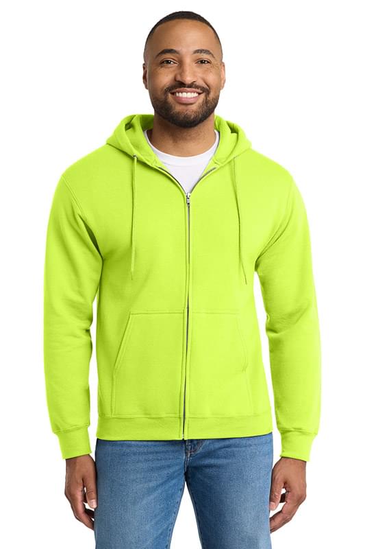 Port & Co &#153;  Tall Essential Fleece Full-Zip Hooded Sweatshirt. PC90ZHT