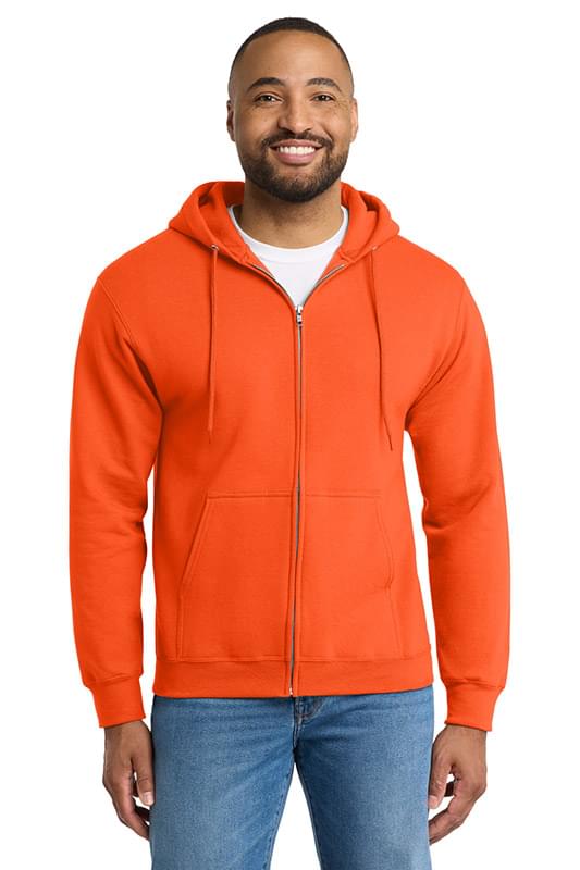 Port & Co &#153;  Tall Essential Fleece Full-Zip Hooded Sweatshirt. PC90ZHT