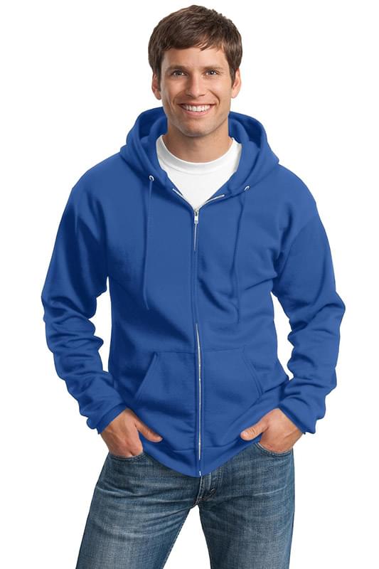 Port & Company® Tall Essential Fleece Full-Zip Hoodie Sweatshirt