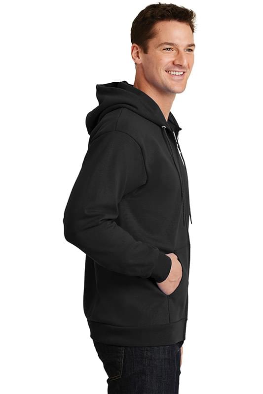 Port & Company &#174;  -  Essential Fleece Full-Zip Hooded Sweatshirt.  PC90ZH