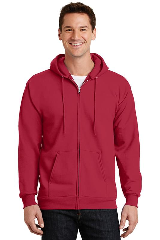 Port & Company® Essential Fleece Full-Zip Hoodie Sweatshirt