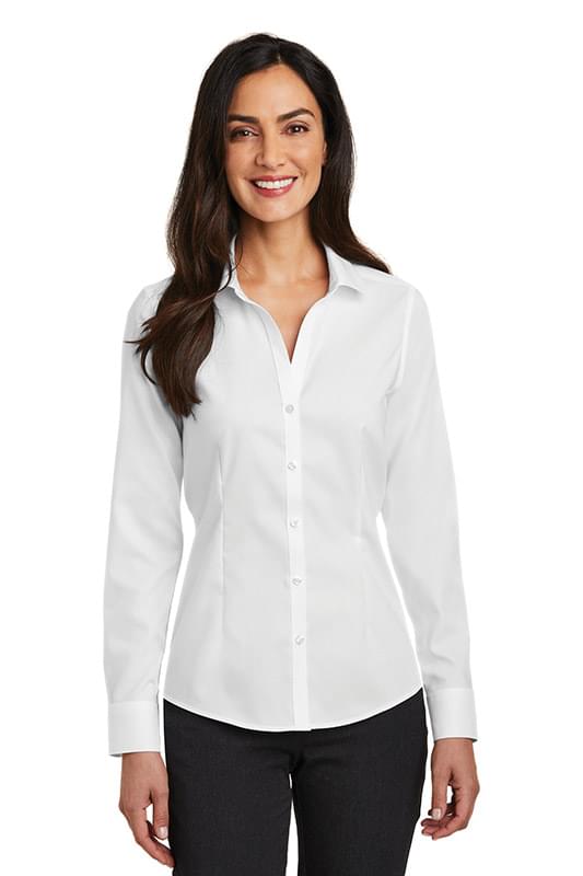Red House&#174; Ladies Pinpoint Oxford Non-Iron Shirt