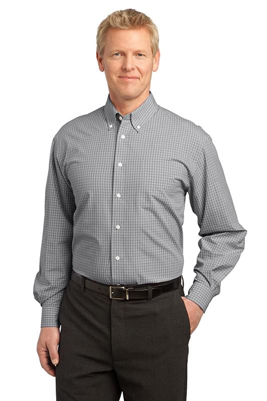 Port Authority &#174;  Plaid Pattern Easy Care Shirt. S639