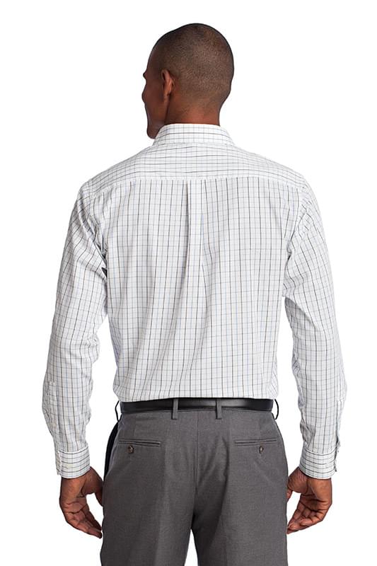 Port Authority &#174;  Tall Tattersall Easy Care Shirt. TLS642