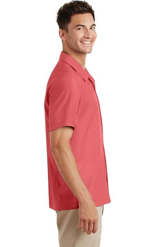 Port Authority &#174;  Men's Textured Camp Shirt