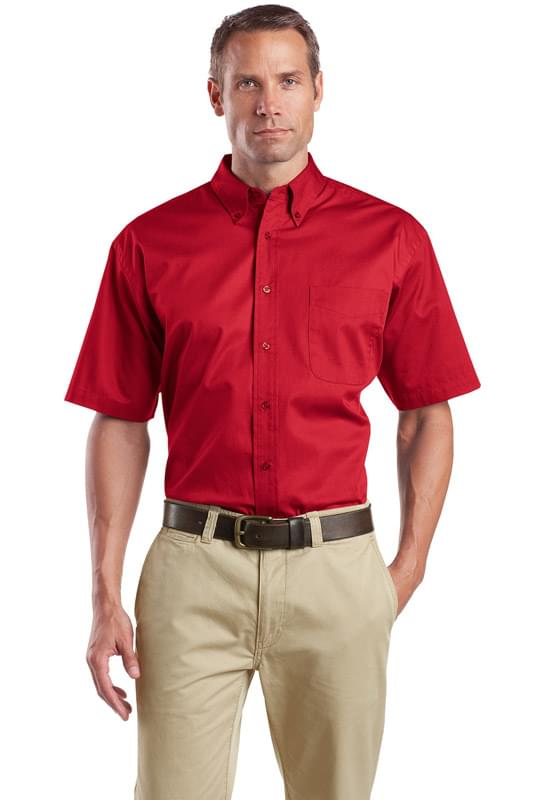 CornerStone &#174;  - Short Sleeve SuperPro &#153;  Twill Shirt. SP18