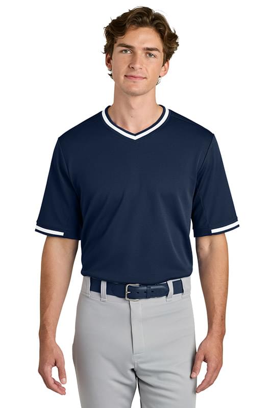 Sport-Tek ®  Tough Mesh V-Neck Baseball Jersey ST221