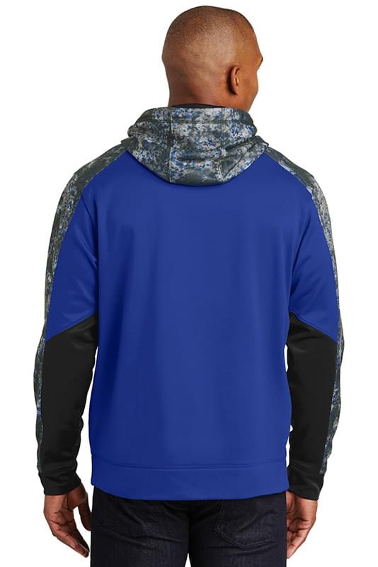 Sport-Tek &#174;  Sport-Wick &#174;  Mineral Freeze Fleece Colorblock Hooded Pullover. ST231