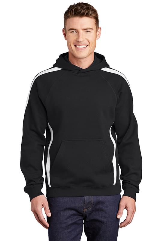 Sport-Tek &#174;  Sleeve Stripe Pullover Hooded Sweatshirt. ST265