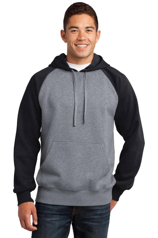 Sport-Tek Colorblock Pullover Hooded Sweatshirt. ST267