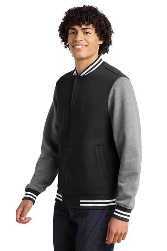 Sport-Tek ®  Fleece Letterman Jacket. ST270