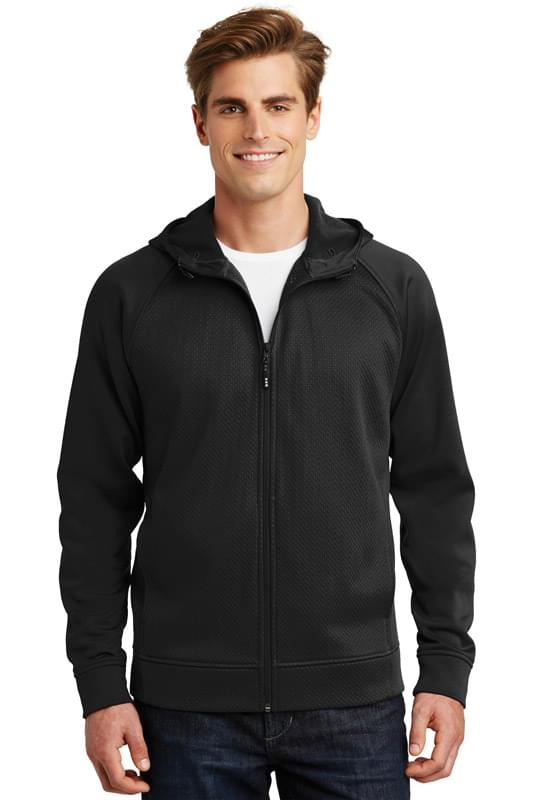 Sport-Tek &#174;  Rival Tech Fleece Full-Zip Hooded Jacket. ST295