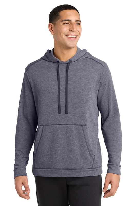 Sport-Tek  &#174;  PosiCharge  &#174;  Tri-Blend Wicking Fleece Hooded Pullover. ST296
