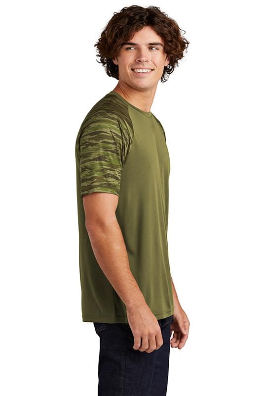 Sport-Tek &#174;  Drift Camo Colorblock Tee ST376