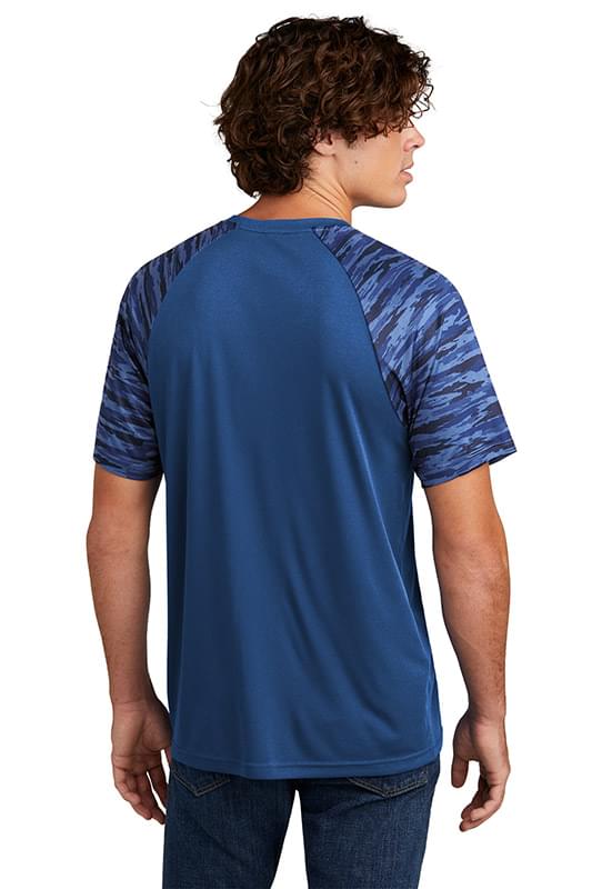 Sport-Tek &#174;  Drift Camo Colorblock Tee ST376