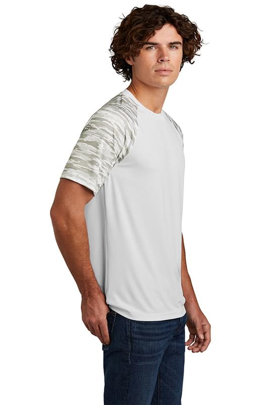 Sport-Tek &#174;  Drift Camo Colorblock Tee ST376