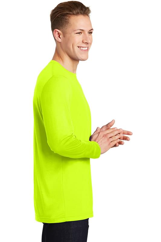 Sport-Tek &#174;  Long Sleeve PosiCharge &#174;  Competitor &#153;  Cotton Touch &#153;  Tee. ST450LS