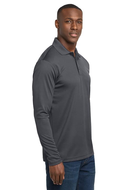 Sport-Tek  ®  PosiCharge  ®  RacerMesh  ®  Long Sleeve Polo. ST640LS Sport-Tek  ®  PosiCharge  ®  RacerMesh  ®  Long Sleeve Polo. ST640LS