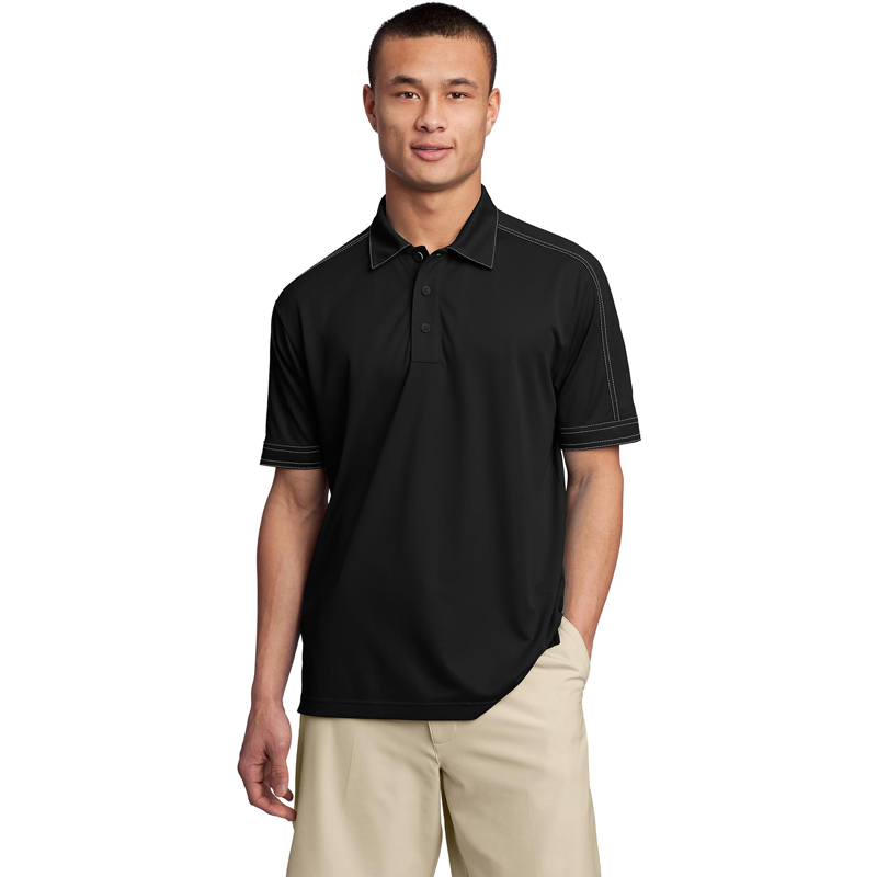 Sport-Tek &#174;  Contrast Stitch Micropique Sport-Wick &#174;  Polo. ST659