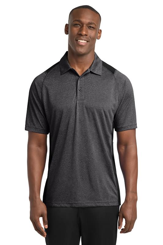 Sport-Tek &#174;  Heather Colorblock Contender &#153;  Polo. ST665
