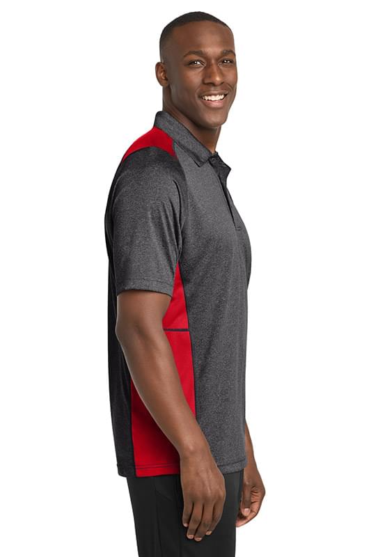 Sport-Tek &#174;  Heather Colorblock Contender &#153;  Polo. ST665