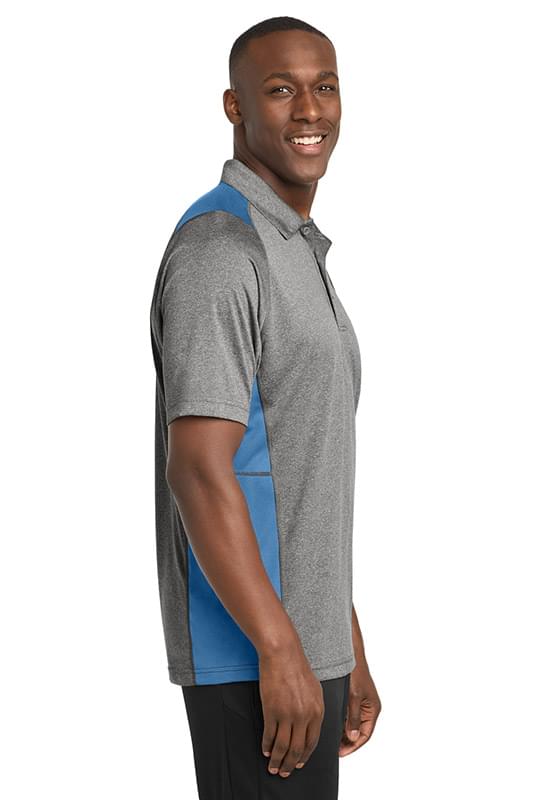 Sport-Tek &#174;  Heather Colorblock Contender &#153;  Polo. ST665