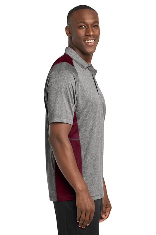 Sport-Tek &#174;  Heather Colorblock Contender &#153;  Polo. ST665