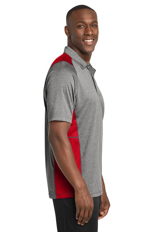 Sport-Tek &#174;  Heather Colorblock Contender &#153;  Polo. ST665