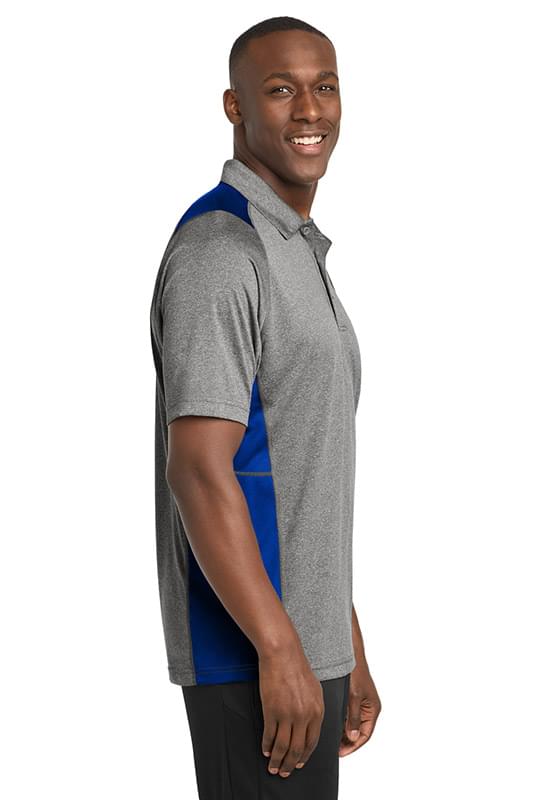 Sport-Tek &#174;  Heather Colorblock Contender &#153;  Polo. ST665