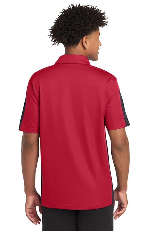 Sport-Tek &#174;  PosiCharge &#174;  Active Textured Colorblock Polo. ST695