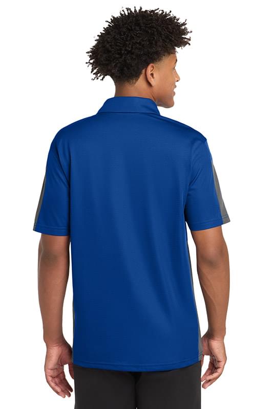 Sport-Tek &#174;  PosiCharge &#174;  Active Textured Colorblock Polo. ST695