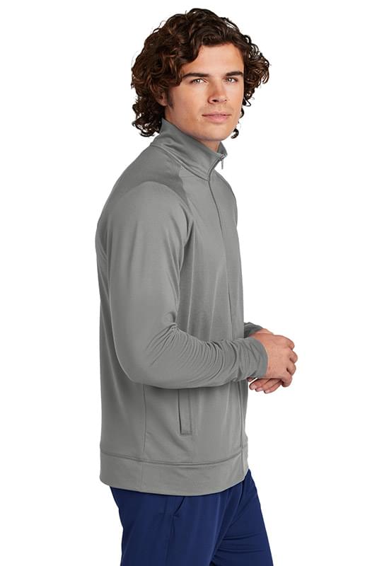 Sport-Tek &#174;  Sport-Wick &#174;  Stretch Full-Zip Cadet Jacket ST857