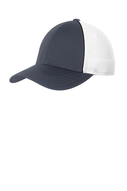 Sport-Tek &#174;  Piped Mesh Back Cap. STC29