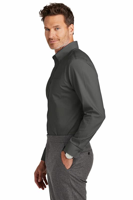 Brooks Brothers &#174;  Tall Wrinkle-Free Stretch Nailhead Shirt TBB18002