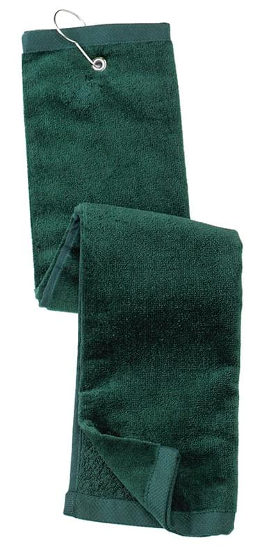 Port Authority &#174;  Grommeted Tri-Fold Golf Towel.  TW50