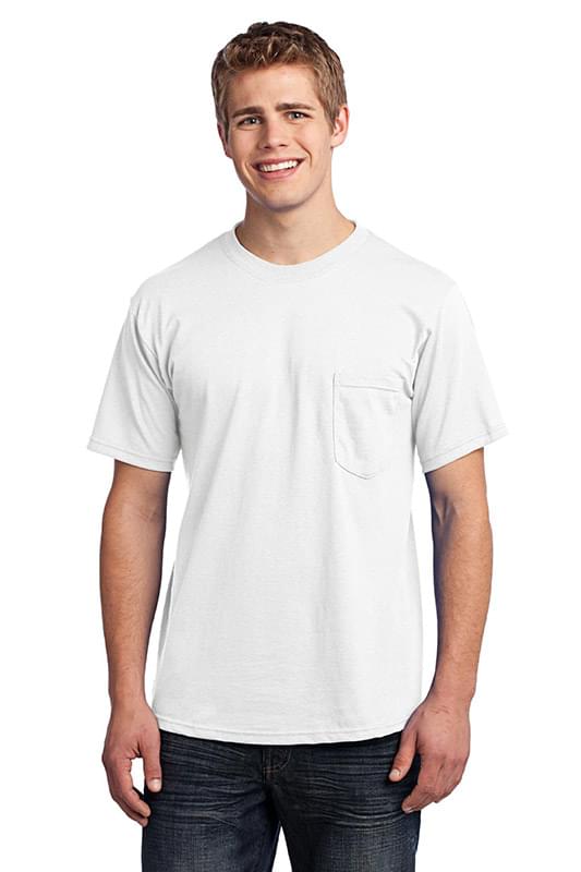 Port & Company &#174;  - All-American Pocket Tee. USA100P