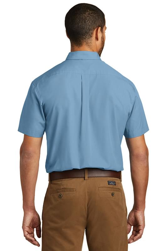 Port Authority &#174;  Short Sleeve Carefree Poplin Shirt. W101