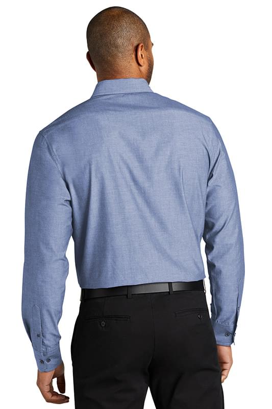 Port Authority &#174;  Long Sleeve Chambray Easy Care Shirt W382