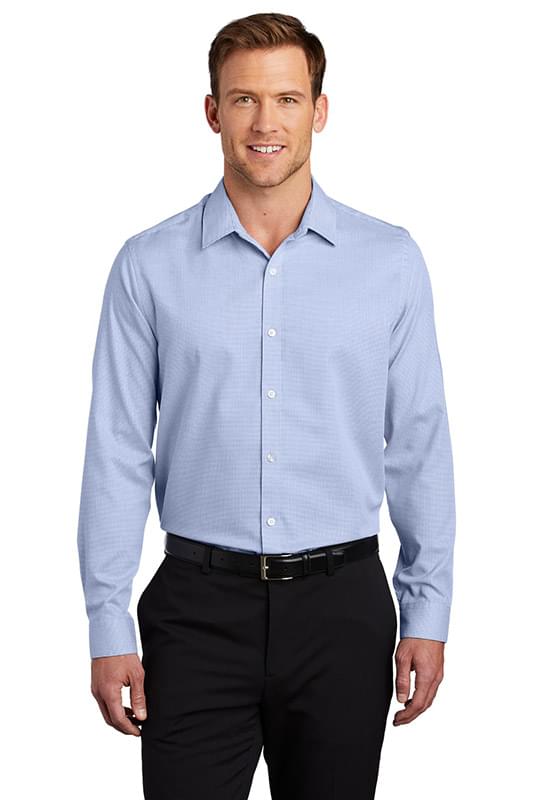 Port Authority  &#174;  Pincheck Easy Care Shirt W645