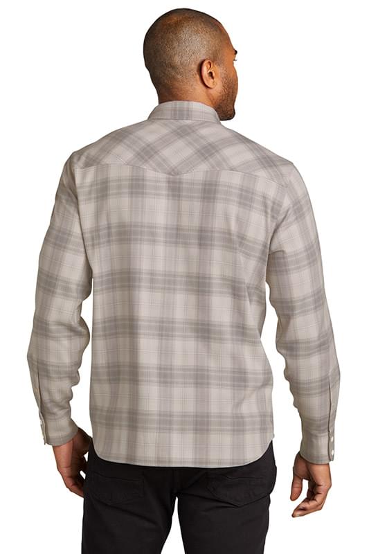 Port Authority &#174;  Long Sleeve Ombre Plaid Shirt W672