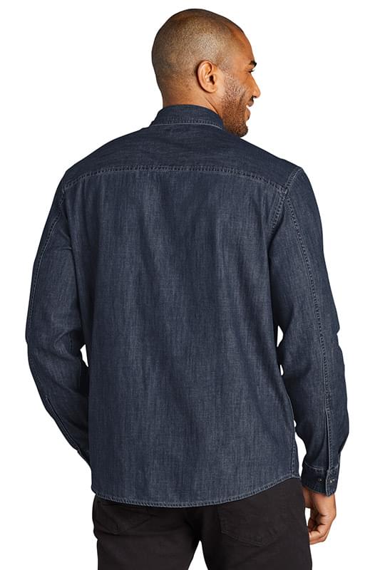 Port Authority &#174;  Long Sleeve Perfect Denim Shirt W676