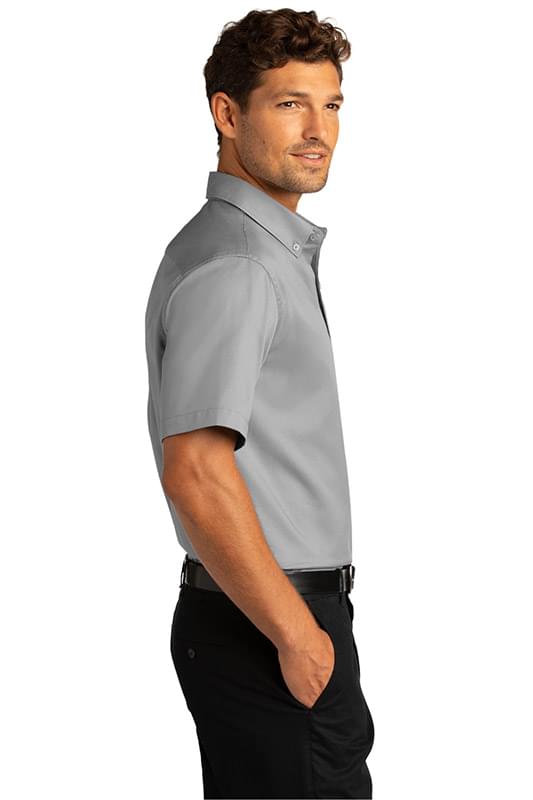 Port Authority &#174;  Short Sleeve SuperPro React &#153;  Twill Shirt. W809