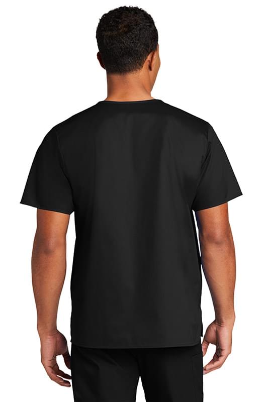 Wink ®  Unisex WorkFlex Chest Pocket V-Neck Top WW3160