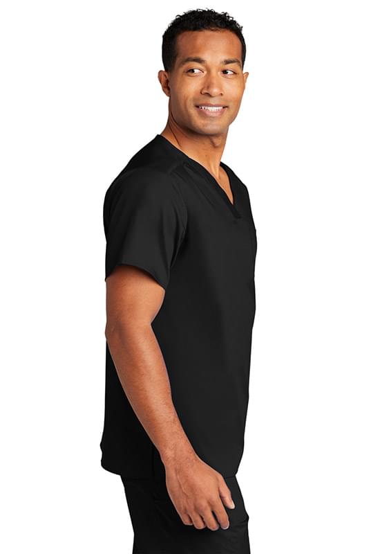 Wink ®  Unisex WorkFlex Chest Pocket V-Neck Top WW3160